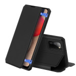 Etui ovitek Skin Pro Bookcase Skin X za Samsung Galaxy A02s EU črn