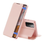 Etui ovitek Skin Pro Bookcase Skin X za Samsung Galaxy A72 4G roza