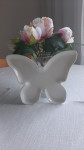 krožnik v obliki metulja, porcelan prodam 6 eur