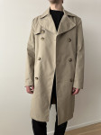 Bež moški trench coat Zara (vel. S)