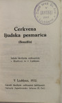 Cerkvena ljudska pesmarica : (besedilo), 1932