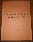 SLOVENSKA LIRSKA PESEM