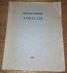 VIGILIJE, Anton Vodnik, 1923