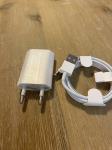 Apple polnilec adapter + kabel klasik usb NOVO POŠLJEM TUDI PO POŠTI