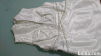 Poročna obleka Marylise št.38/40, umazano bela