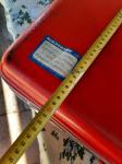 Potovalni kovček Novalise, damski, rdeč, retro, vintage, kovček št: 4