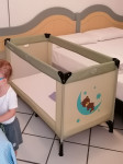 Prenosna / potovalna posteljica + ležišče za dojenčka FreeOn