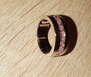 Masivni srebrni prstan(pravo srebro 925) vel. 18 mm