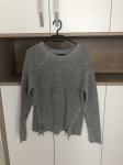 Ženski pleteni pulover (M)
