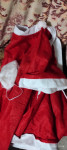 Pustna obleka, komplet, obleka za Božička, kostum M/L