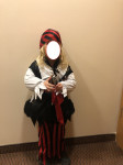 Gusar, Pirat, kostum, 3 leta