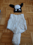 Otroški pustni kostum Bacek Jon ovčka