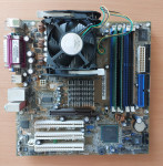 Retro komplet ASUS P4P800-VM/S + Intel Pentium 4 2,80 GHz + 512 MB RAM