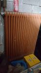 radiator, železni radiatorji  dolžina 80 cm, višina 110 cm, 3 kosi