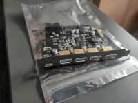 5-portna USB PCiE razširitvena kartica (USB-C)