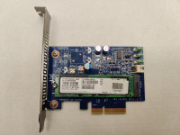 HP PCIe to M.2 Adapter 741625 (z NVMe diskom 256GB ali brez)