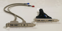 USB 2.0 + SATA priključek - 2 kom.