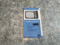 Ei NIŠ AMBASADOR SUPER RR TV 8800 Navodila za uporabo L.1968