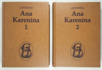 ANA KARENINA, I & II del, L. N. Tolstoj, prevedla Gitica Jakopin
