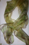 Šal TieRack 158 x 33 cm, različni zeleni odtenki