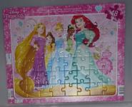 48-delna sestavljanka v okvirju puzzle Disney Princess, od 5. leta