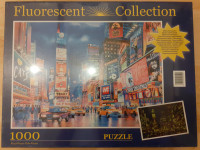 Sestavljanka, puzzle New York Lights, fluorescent collection, 1000 kos