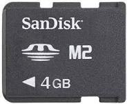 SanDisk 4GB M2 MEMORY STICK MICRO SD Kartica SONY VITA PS FOTO TEL