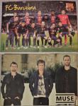 FC Barcelona (Lionel Messi) in band MUSE - poster A3