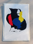 Franc Mesarič akademski slikar slika original grafika »Vrč-ptica« 1990