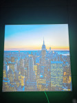 LED svetlobna slika New York