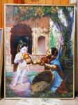 Nova slika 80x60cm z duhovn ovsebino iz indijske kulture