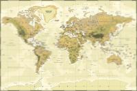 Zemljevid sveta, plakat 60cm X 90cm