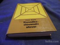 slovaško -slovenski slovar