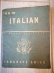 Vojaški angleško-italijanski slovar iz 1943