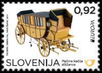 EUROPA - poštno vozilo - Poštna kočija diližansa