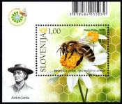 Znamke SLO 2018 - blok 108 svetovni dan čebel