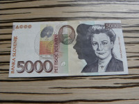 Slovenija 5000 tolarjev 2002