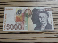 Slovenija 5000 tolarjev 2004