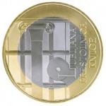 Kovanec 3€ - 2010 PROOF Svetovna prestolnica knjige