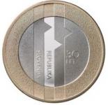 Kovanec 3€ - 2021 PROOF 30. obletnica državnosti RS