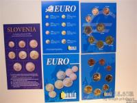 SLO zbirka evrokovancev 2007 - v kartončku - UNC