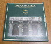 Slovenija Kovanci bančni set 2005 BU - UNC