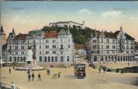 227. Razglednica: Ljubljana - Marijin trg, 1922