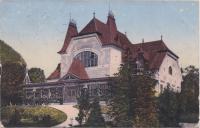 BLED 1909 - Curhaus, vojaški žig spital eger