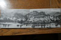 Sevnica, dvojna razglednica, leto 1908