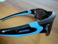 Alpina FLEXXY TEEN, otroška sončna očala, črna-modra