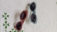 vintage retro ovalna sončna očala