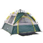 Kamping šotor, šotor s kleščami -kupola za 3-4 osebe