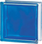 Steklena prizma - modra