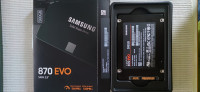 PRODAM NOV SAMSUNG 2,5" SSD DISK 500 Gb VELIKOSTI , 870 EVO